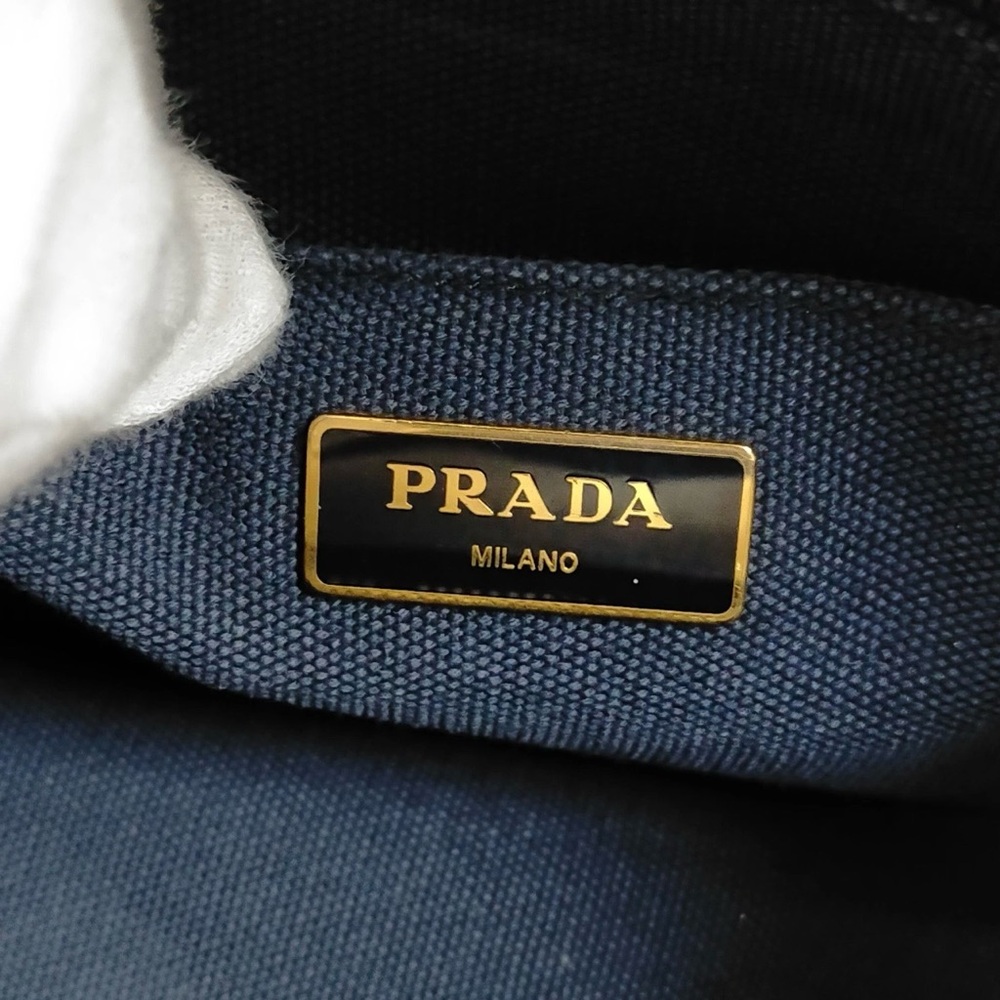 PRADA Canapa Convertible Tote Bag - Picture 6 of 10